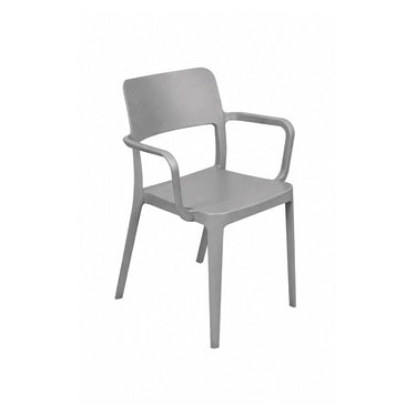 Silla Minimal con Apoyabrazos