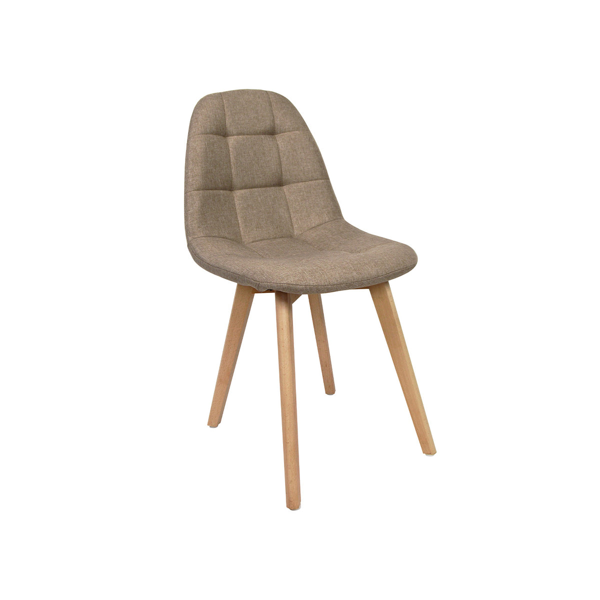 Silla Capitone Lino Beige