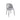 Silla Luxury Felpa Gris Pata Negra
