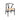 Silla Wishbone Madera Negro con Asiento Natural
