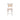Taburete Bar Crossback Yute Antique 66 cm