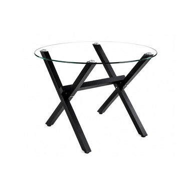Mesa Bursa Vidrio D120 cm