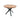 Mesa Sur Rústica Madera D100 cm