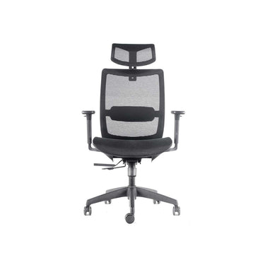 Silla Oficina Apolo con Cabecero Base Nylon