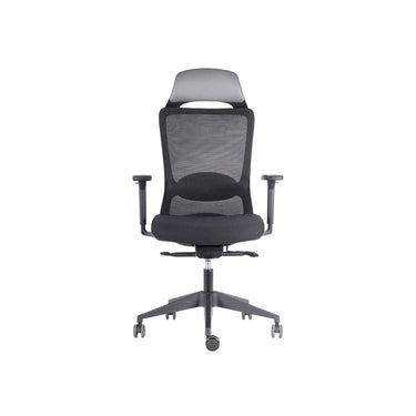 Silla Oficina Lua con Cabecero Base Nylon