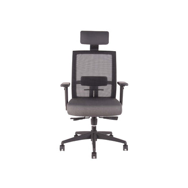 Silla Oficina Tor con Cabecero Base Nylon