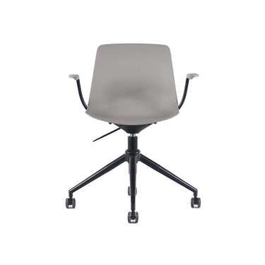 Silla Visita Joga Giratoria Gris