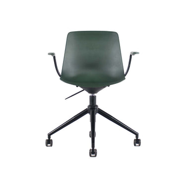 Silla Visita Joga Giratoria Verde