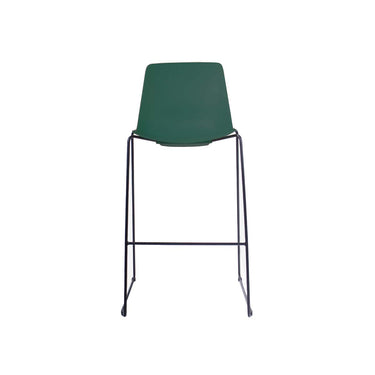 Taburete Joga Verde Base Negra 67 cm