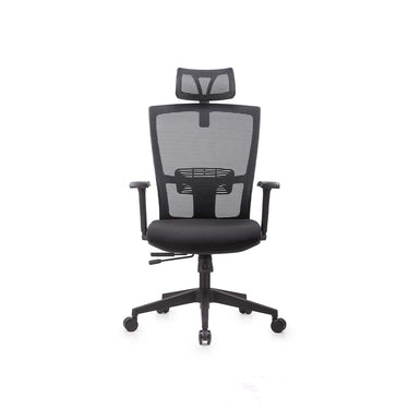 Silla Oficina Khaus con Cabecero Base Nylon