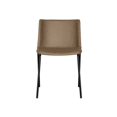 Silla Count Basic Tapizada Soft Café