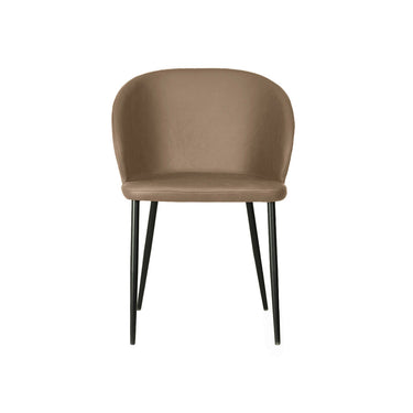 Silla Plus Tapizada Soft Café Caqui
