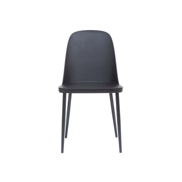 Silla Exterior Basic PP Negro