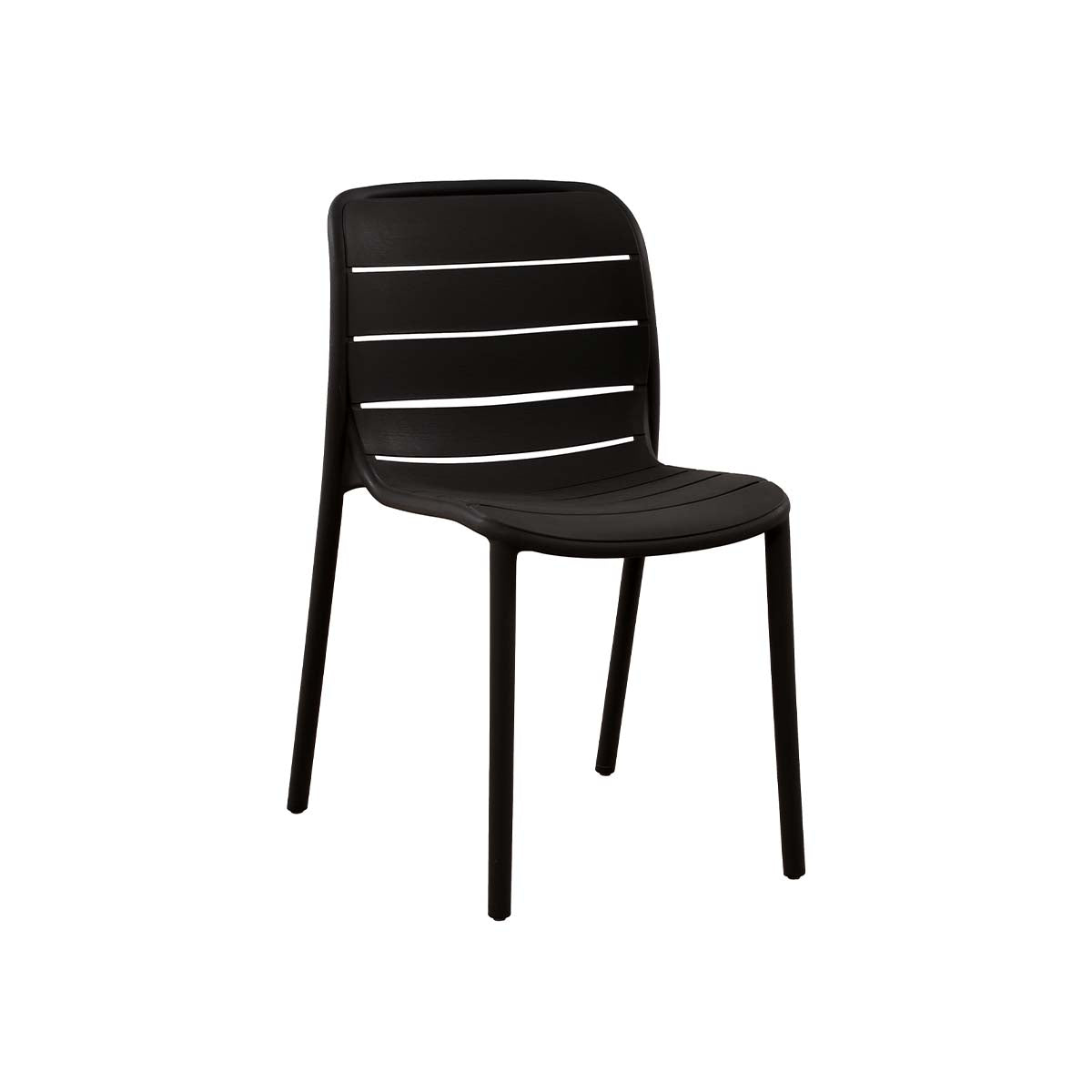 Silla Exterior Brava Negra