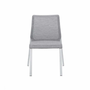Silla Pegus Gris Pata Aluminio