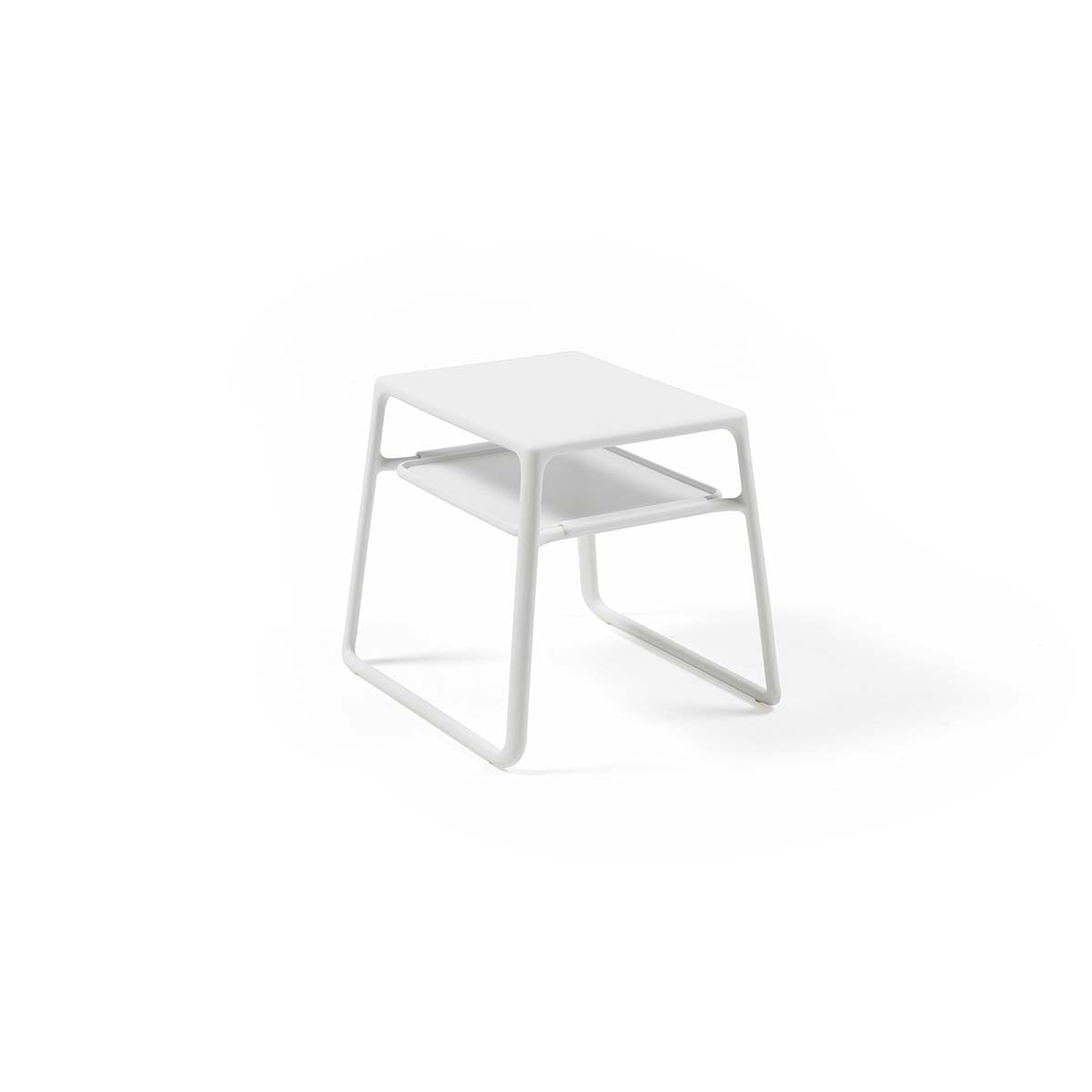 Mesa Lateral Exterior Pop - Blanco