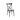Silla Crossback Rattan Negra