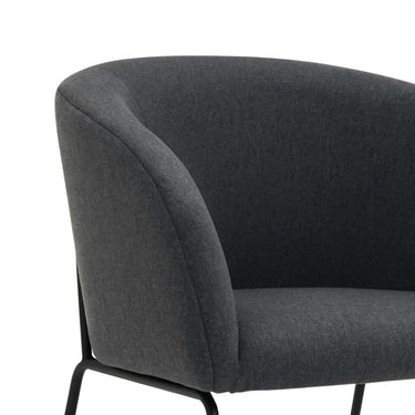 Sillón Arki Tercipelo Gris