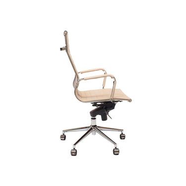 Silla Oficina Alta Cast Beige