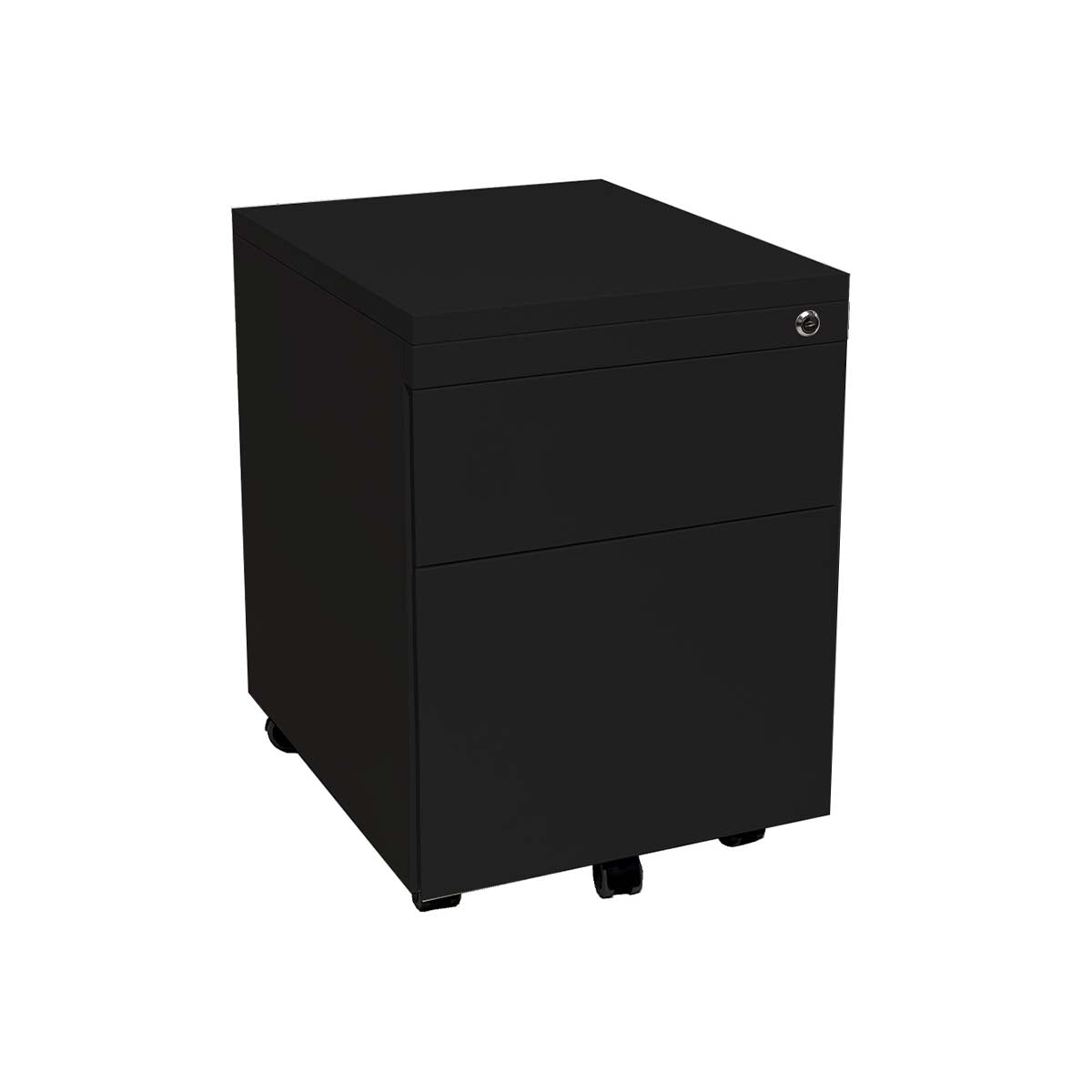 Cajonera Memphis Negra 1C/ 1K