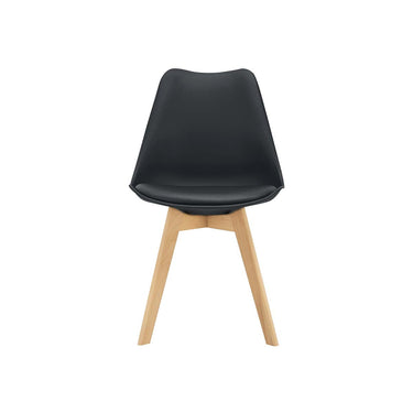 Silla Tulip PU Negra