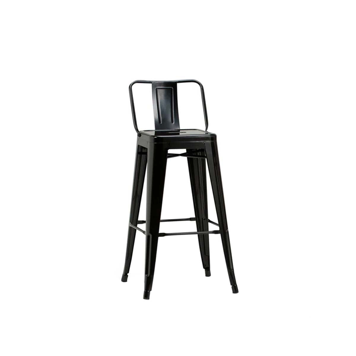 Taburete Tolix Negro 66 cm