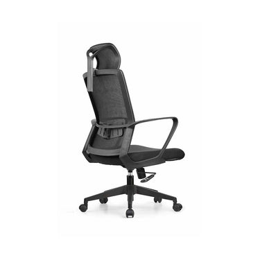 Silla Oficina Merry con Cabecero Brazo Fijo y Apoyo Lumbar
